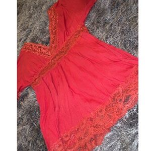 Charlotte Russe Tops - Charlotte Russe lace top Charlotte Russe Tops - Charlotte Russe lace top
